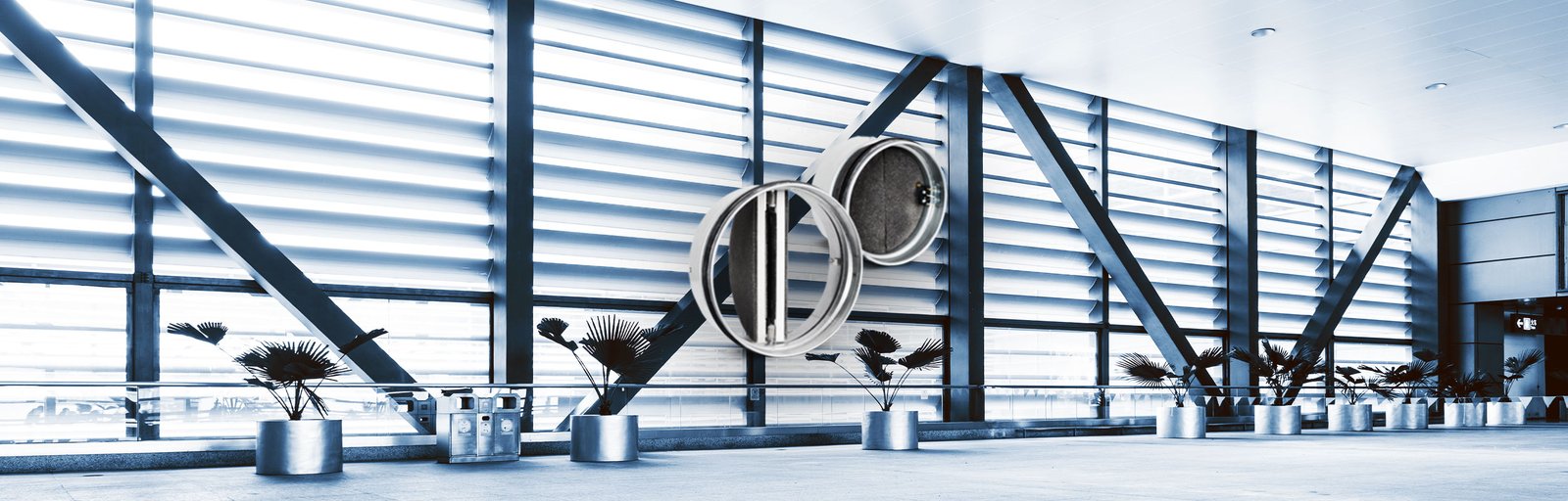 Butterfly fire dampers